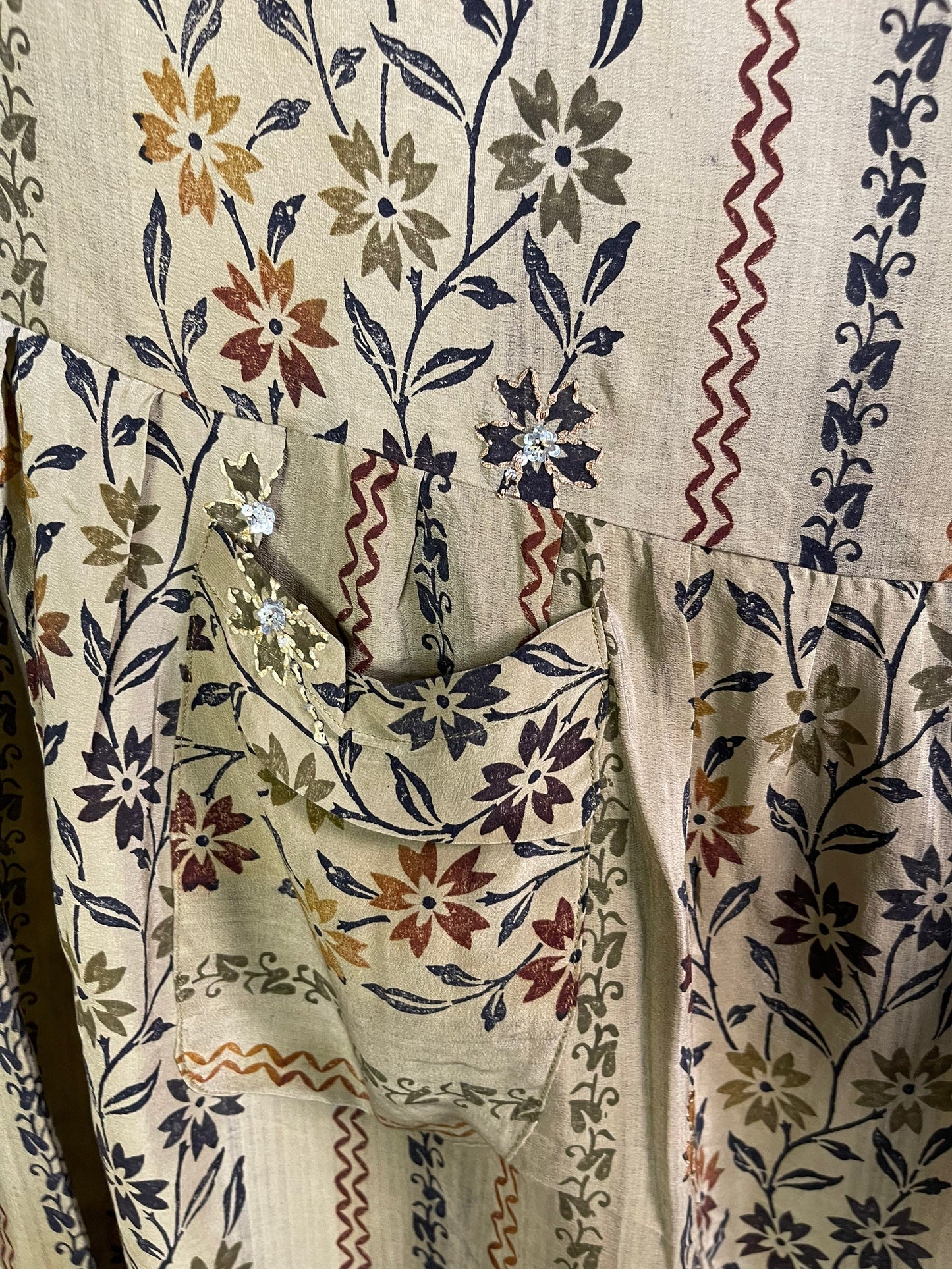 PRC3800 Avatar Pure Silk Boxy Babydoll Dress