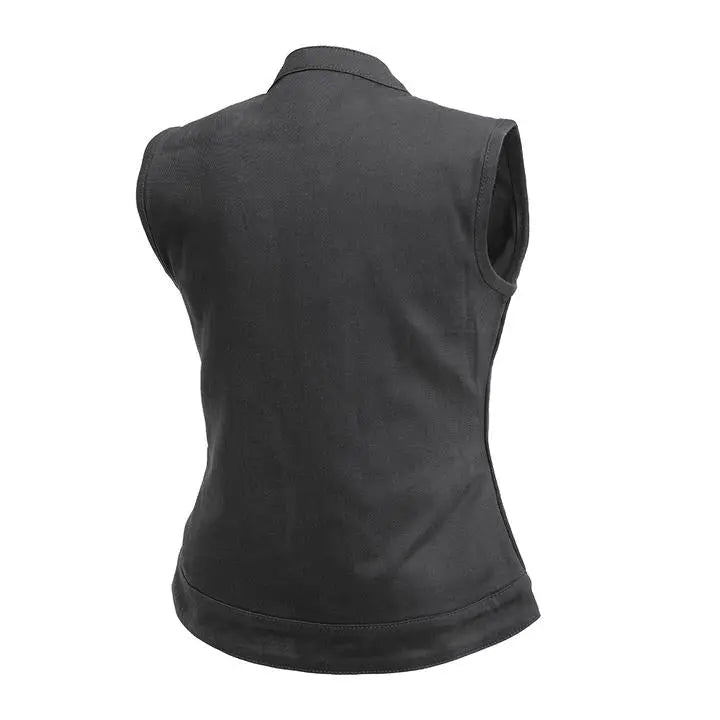 First MFG Co. Women's Lexy Motorcycle Twill Vest