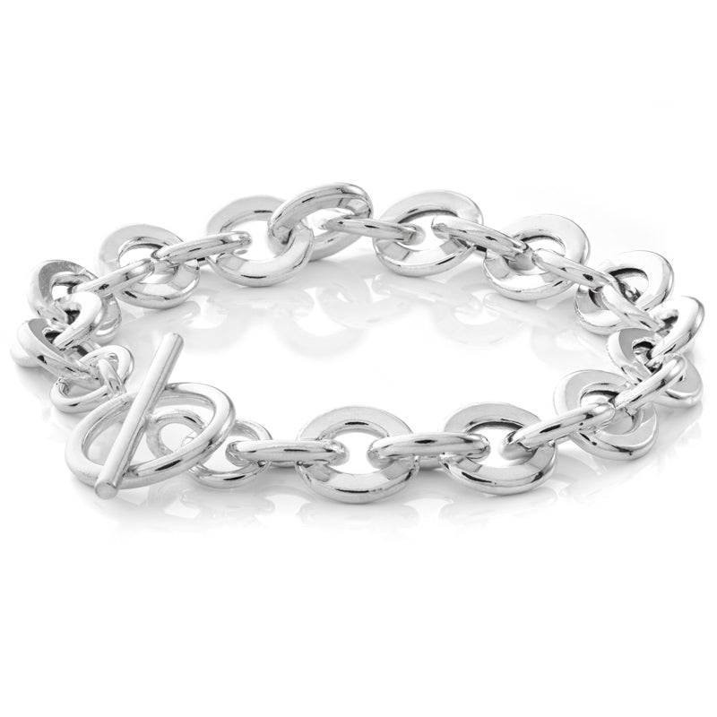 Flat Oval Bracelet