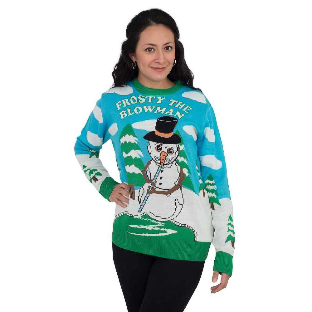 Frosty The Blowman Snowman  Sweater