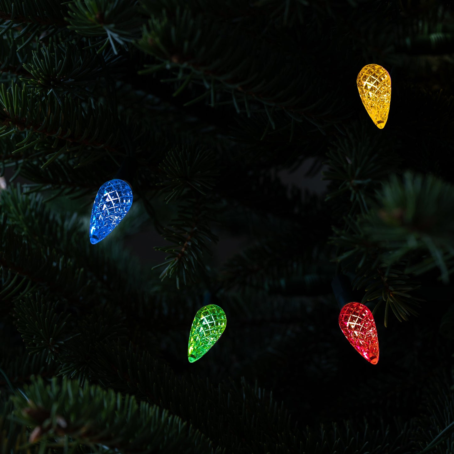 60 Multi Colour Lights: 10 Strands