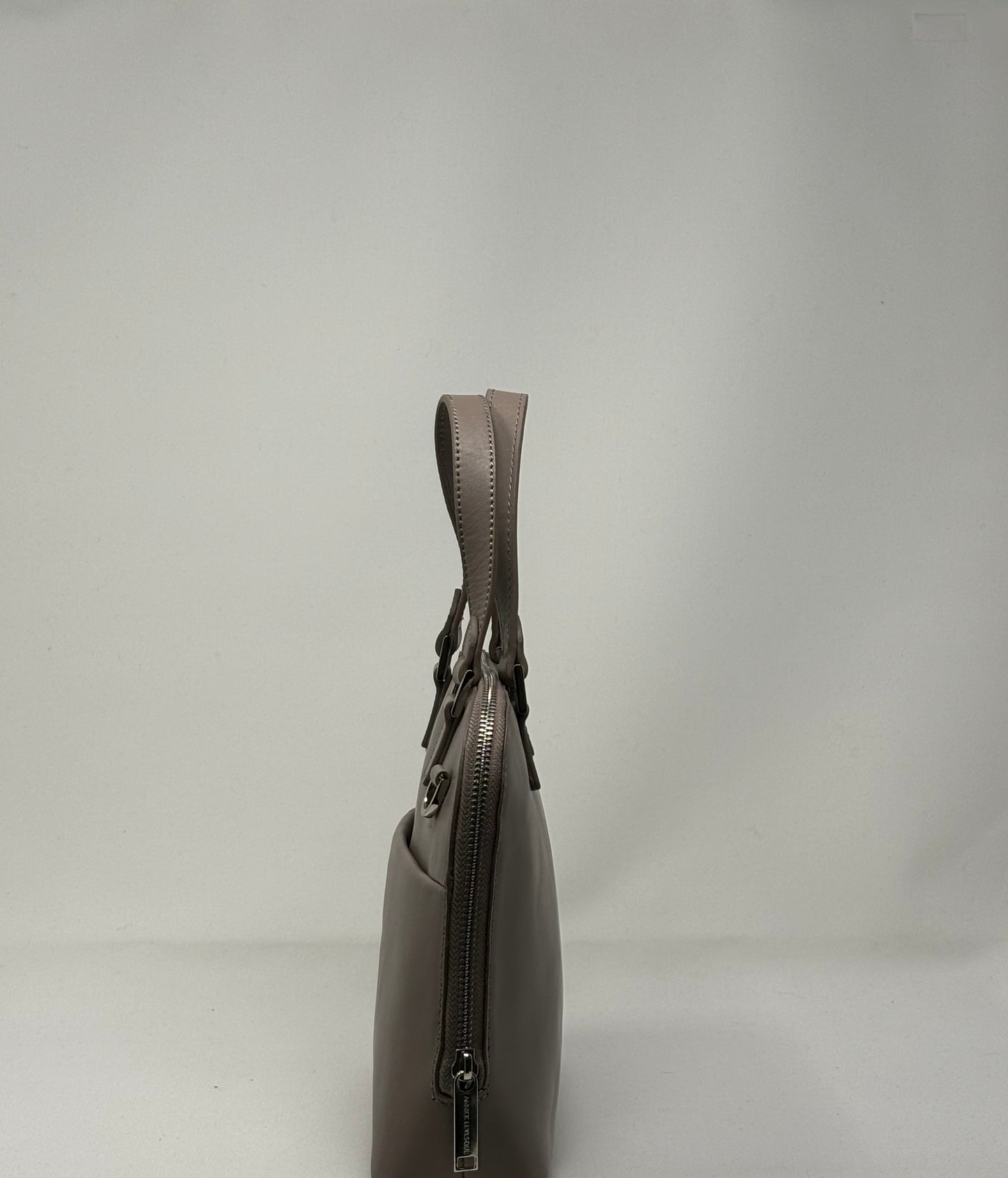 Sac à main en cuir Taupe | Justine