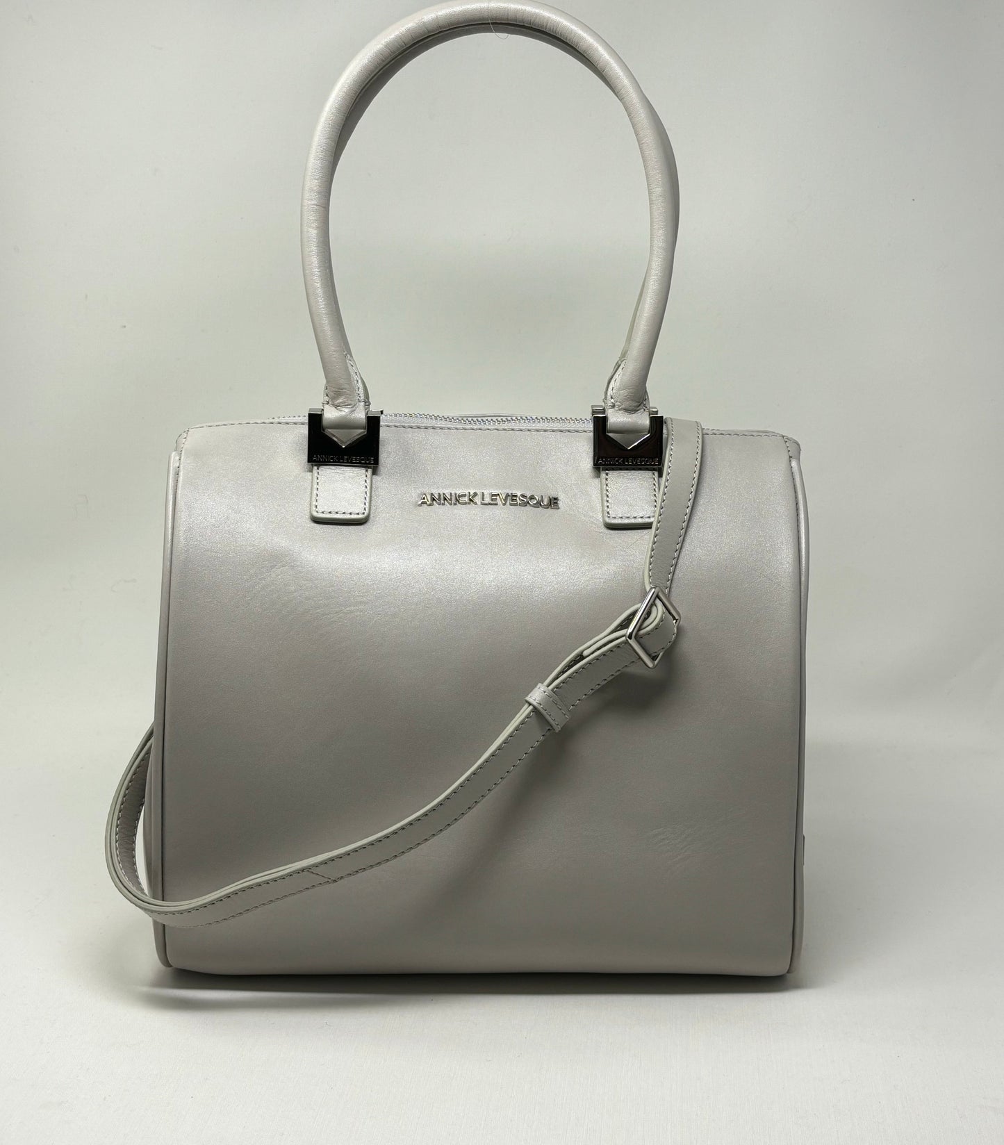 Sac à Main en Cuir Perlé | Mona Moyen