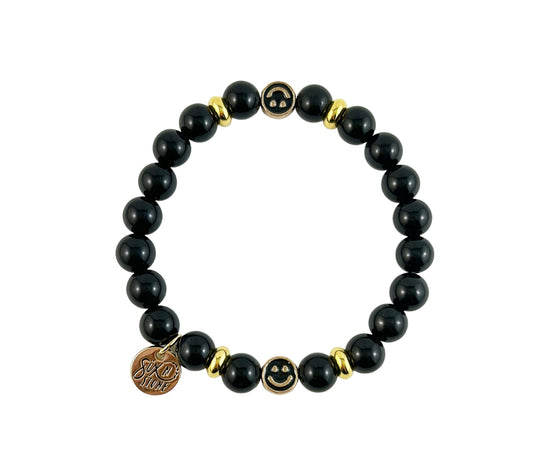 Black Onyx Happiness Bracelet