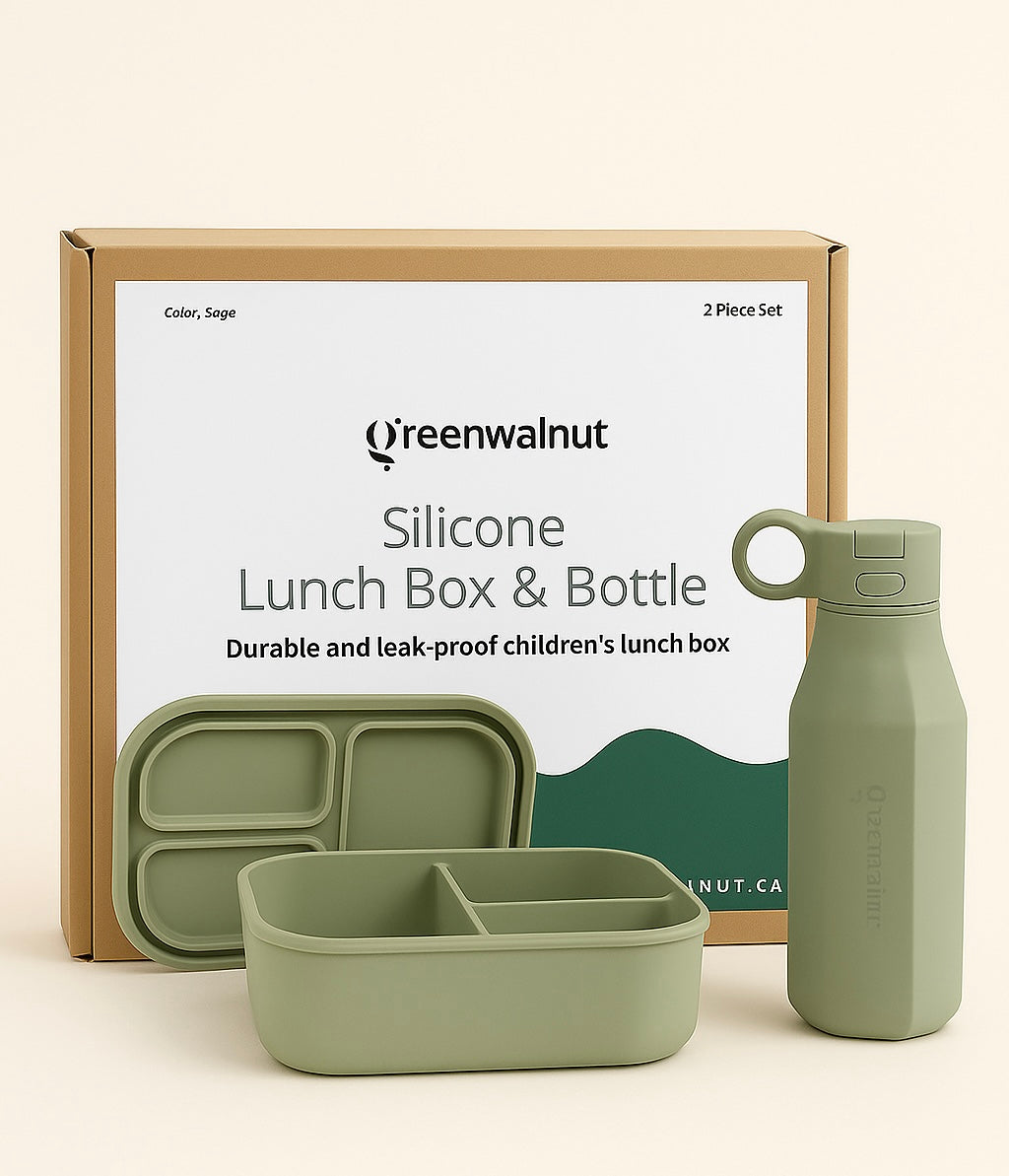 Silicone Bento Box & Silicone Bottle