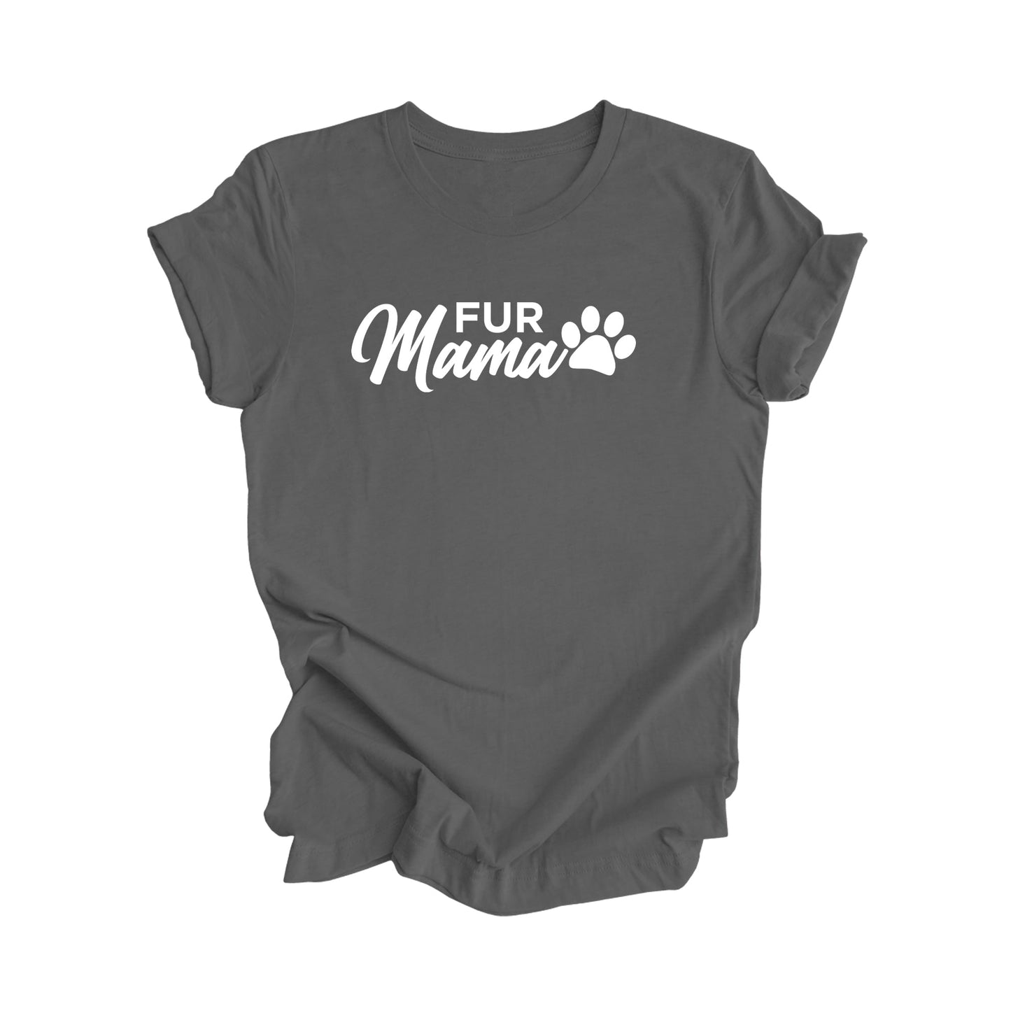 Fur Mama - Mom Gift, Mom Shirt, Funny Mom Shirt, Mama Shirt, Mother's Day Gift,  Mother T-Shirt, Dog Lover Shirt, Dog Lover Gift, Cute Dog Shirts Dog Mother, Ladies Shirt, Girl Power, Super Mom - Inspired X