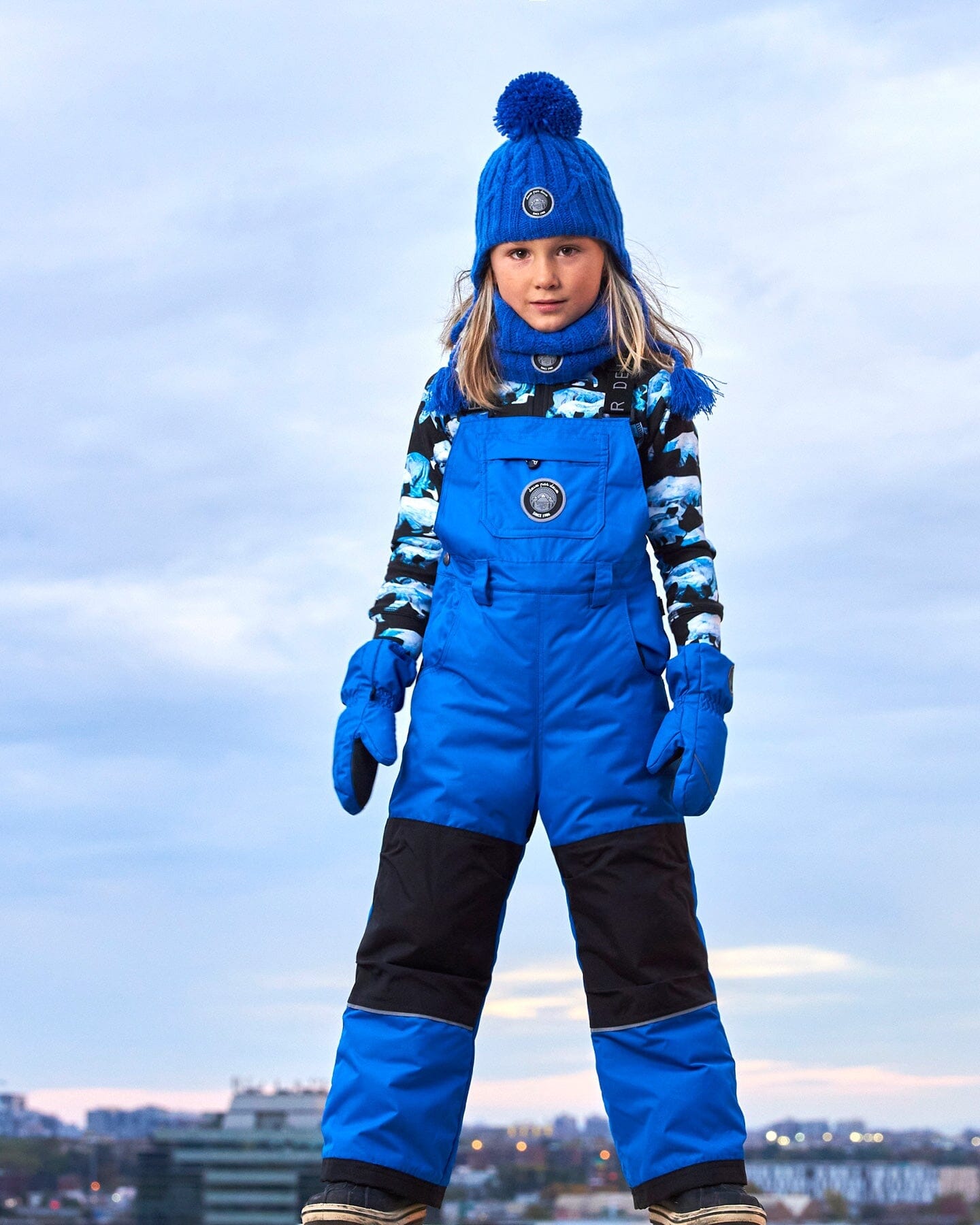 Overall Snow Pants Royal Blue