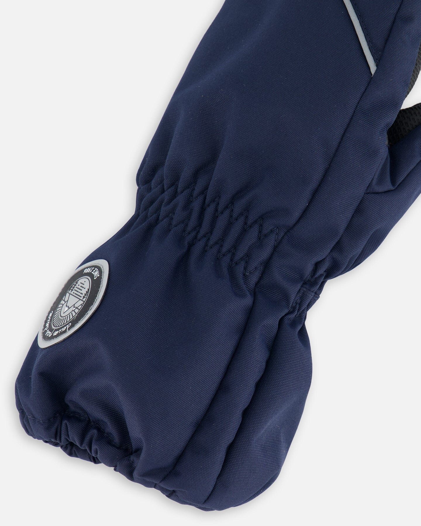 Solid Mittens Navy