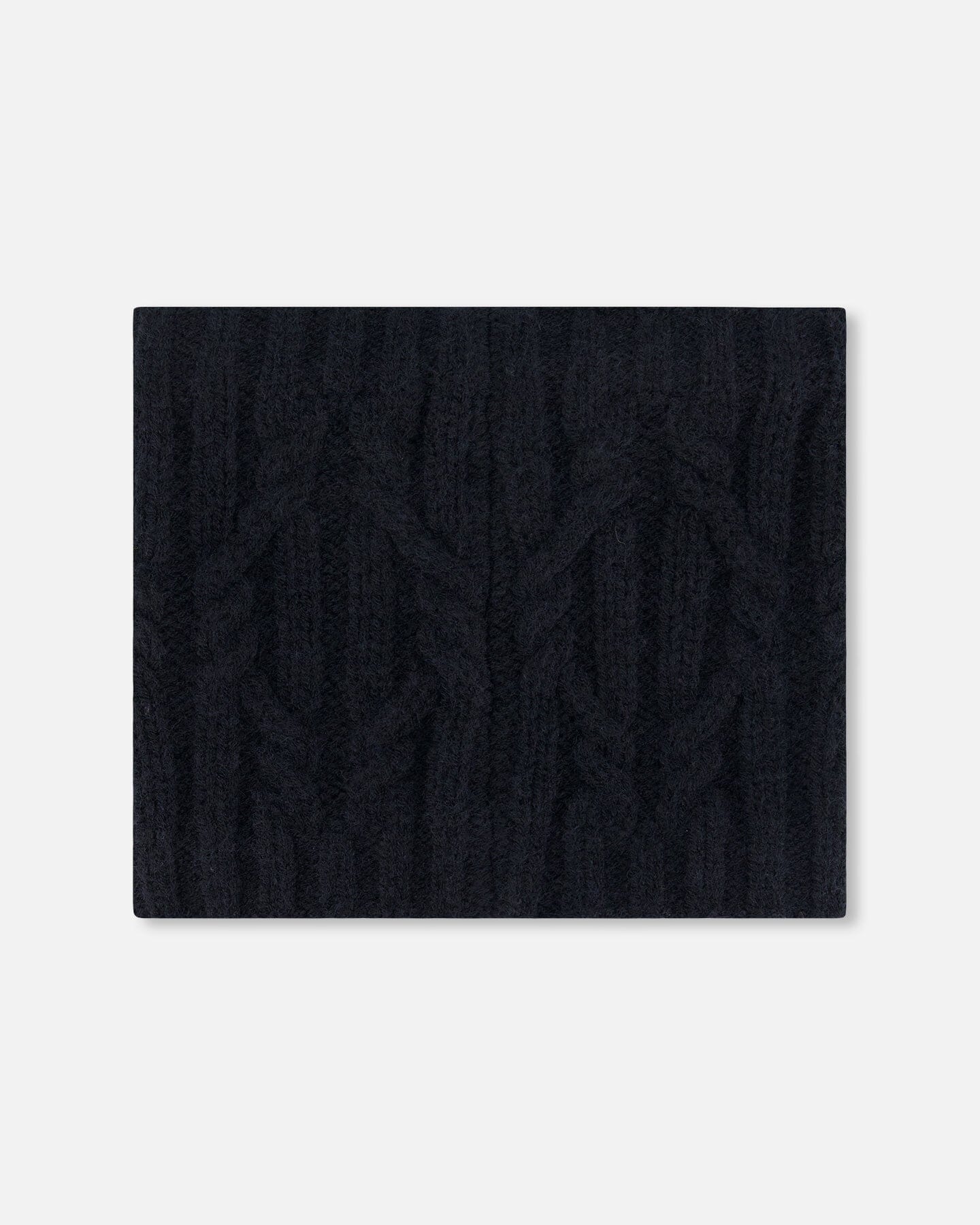 Knit Neckwarmer Black
