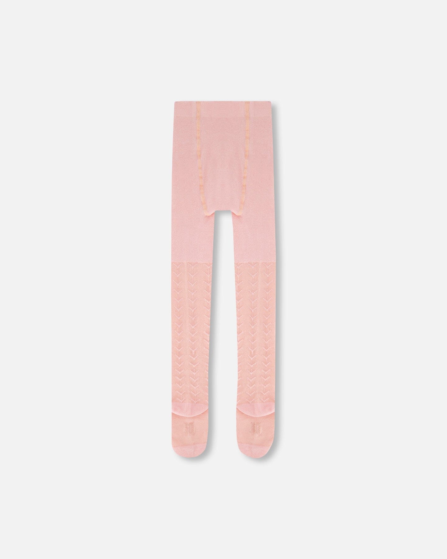 Tonal Jacquard Tights Light Pink
