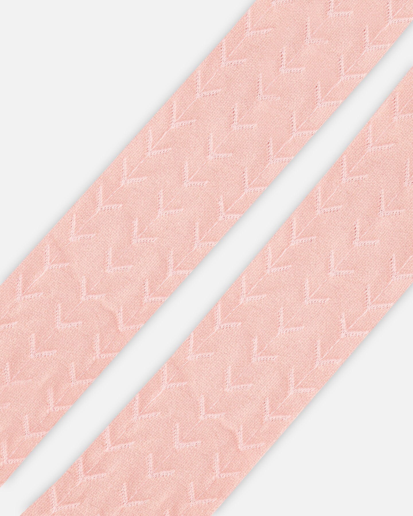 Tonal Jacquard Tights Light Pink