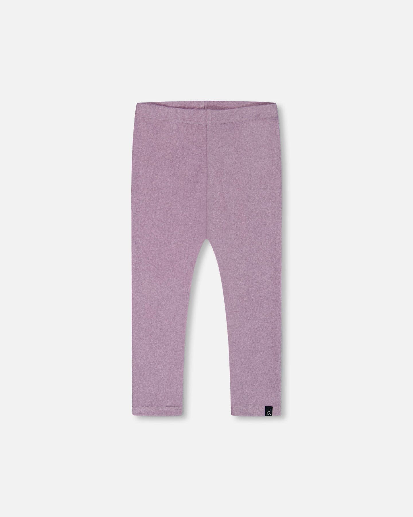 Super Soft Rib Leggings Blue Lilac