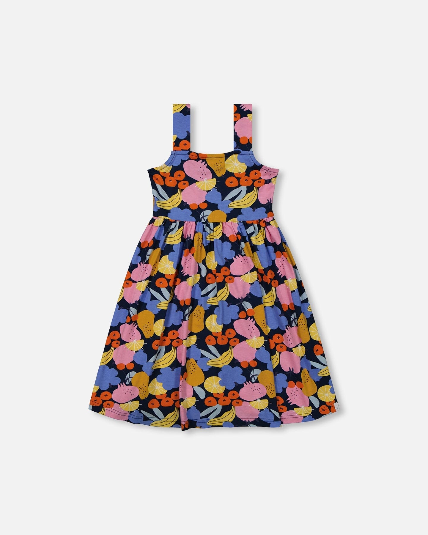 Printed Sleeveless Dress Multicolored