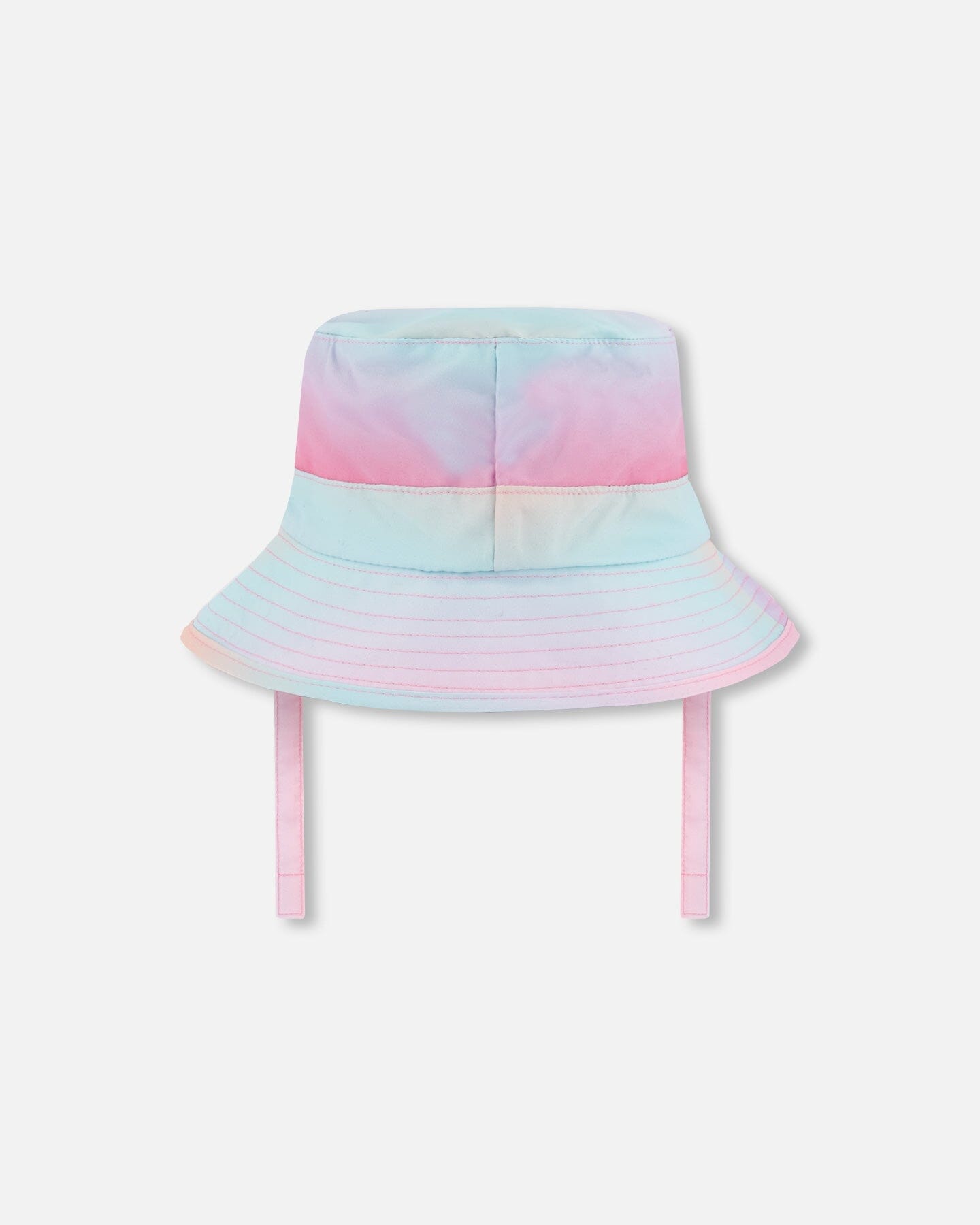 Printed Beach Sun Hat Pink, Orange, And Turquoise