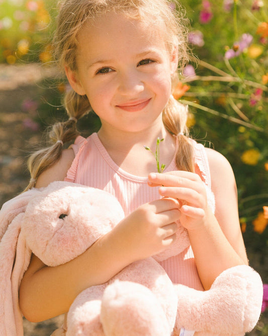 Bi-Material Dress With Printed Dots On Mesh Skirt Warm Old Pink