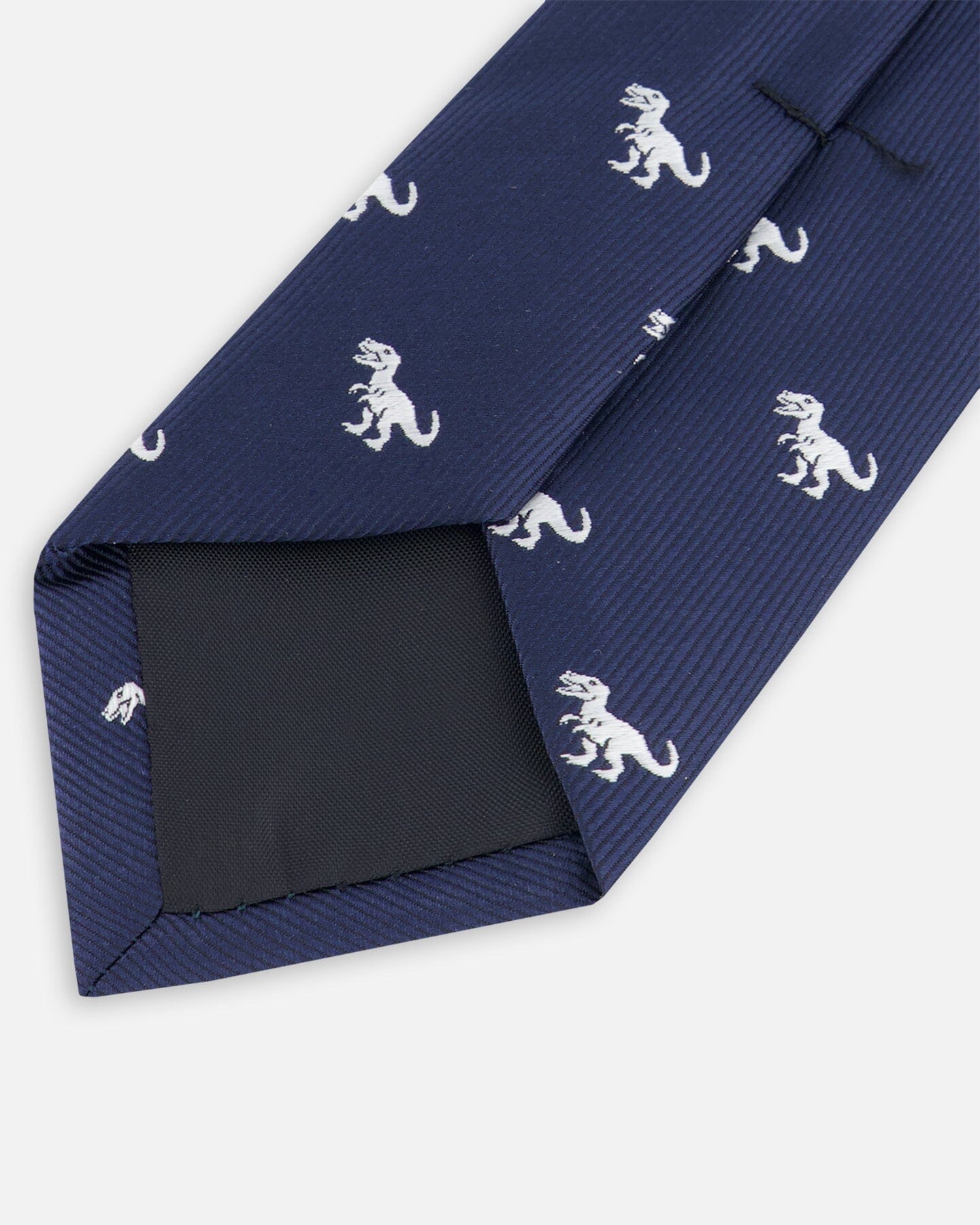 Neck Tie Navy Blue And Dino