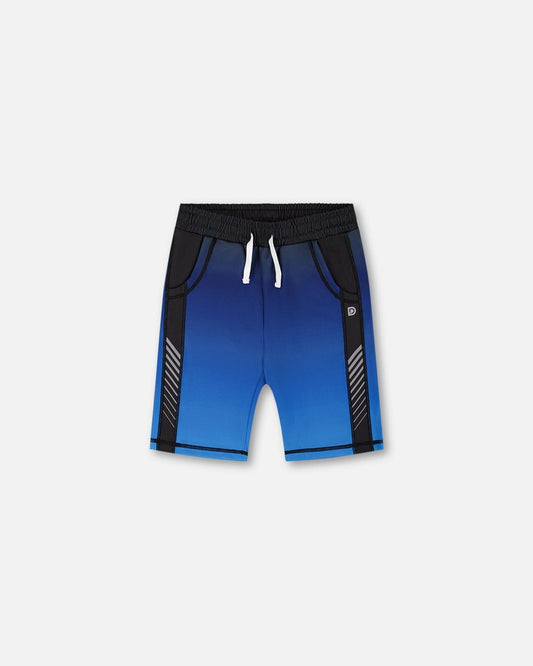 Athletic Shorts Blue And Black