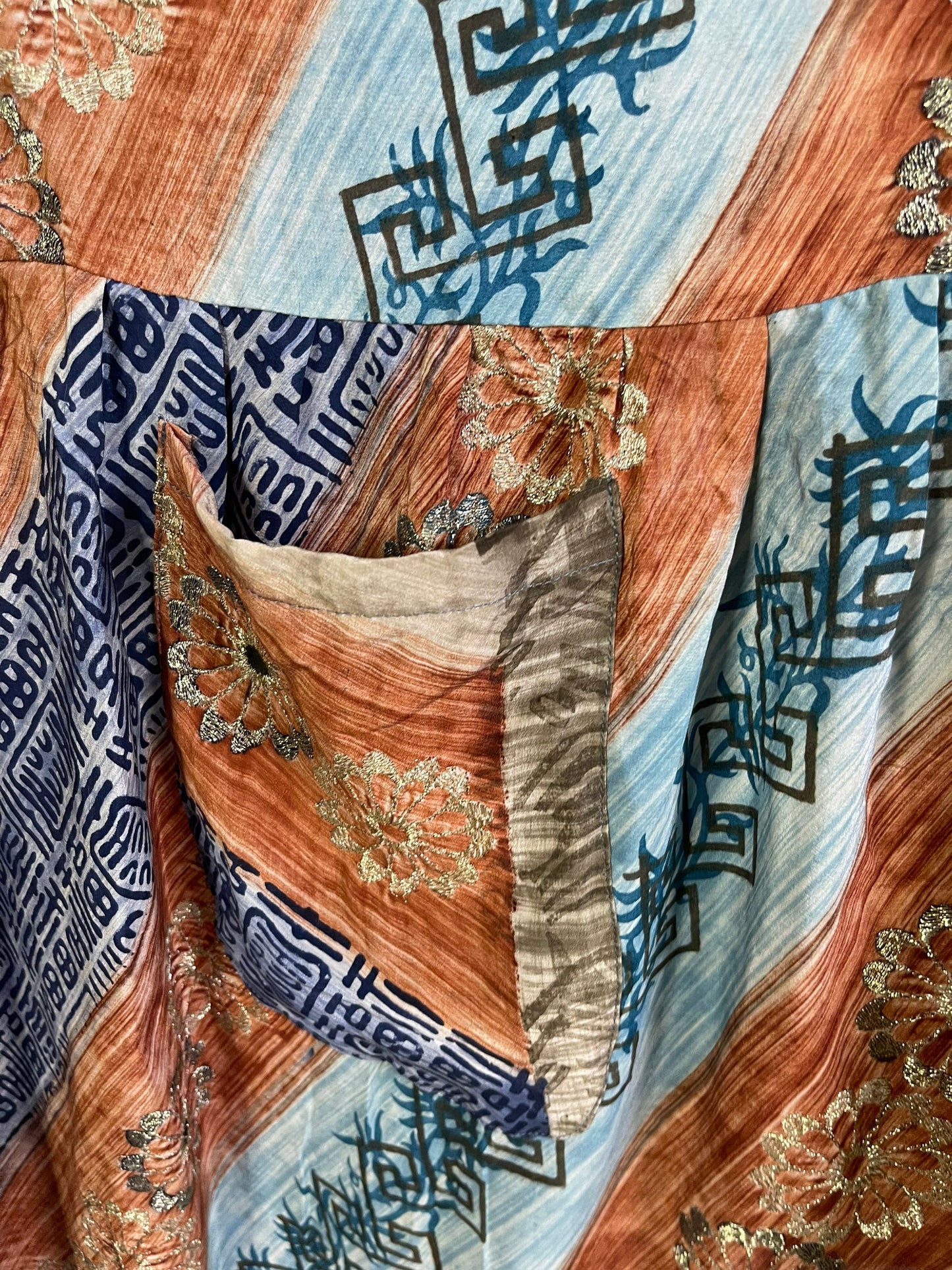 PRC5941 Avatar Pure Silk Boxy Babydoll Dress