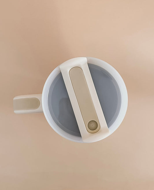 Gobelet isotherme 40oz - blanc crème Matin de Noël