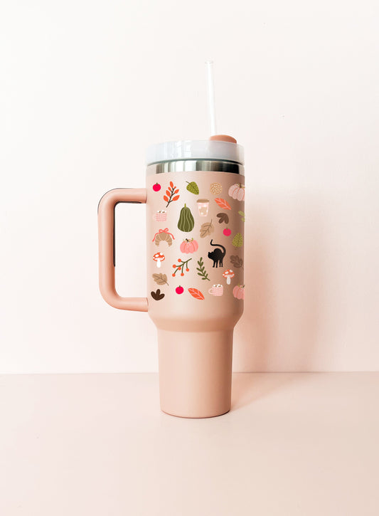 Gobelet isotherme 40oz - vieux-rose Ratatouille