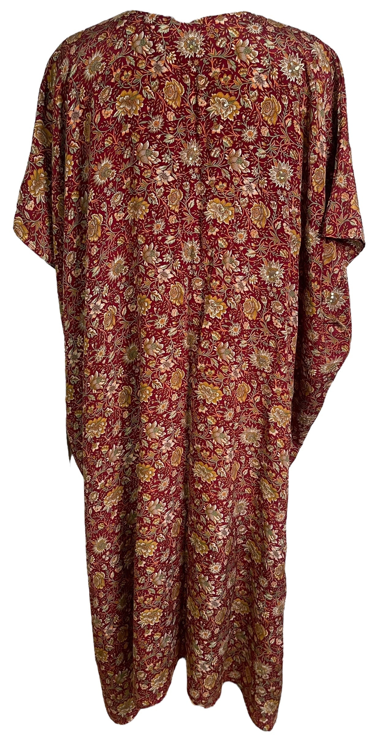 PRC6765 Avatar Pure Silk Maxi Kaftan