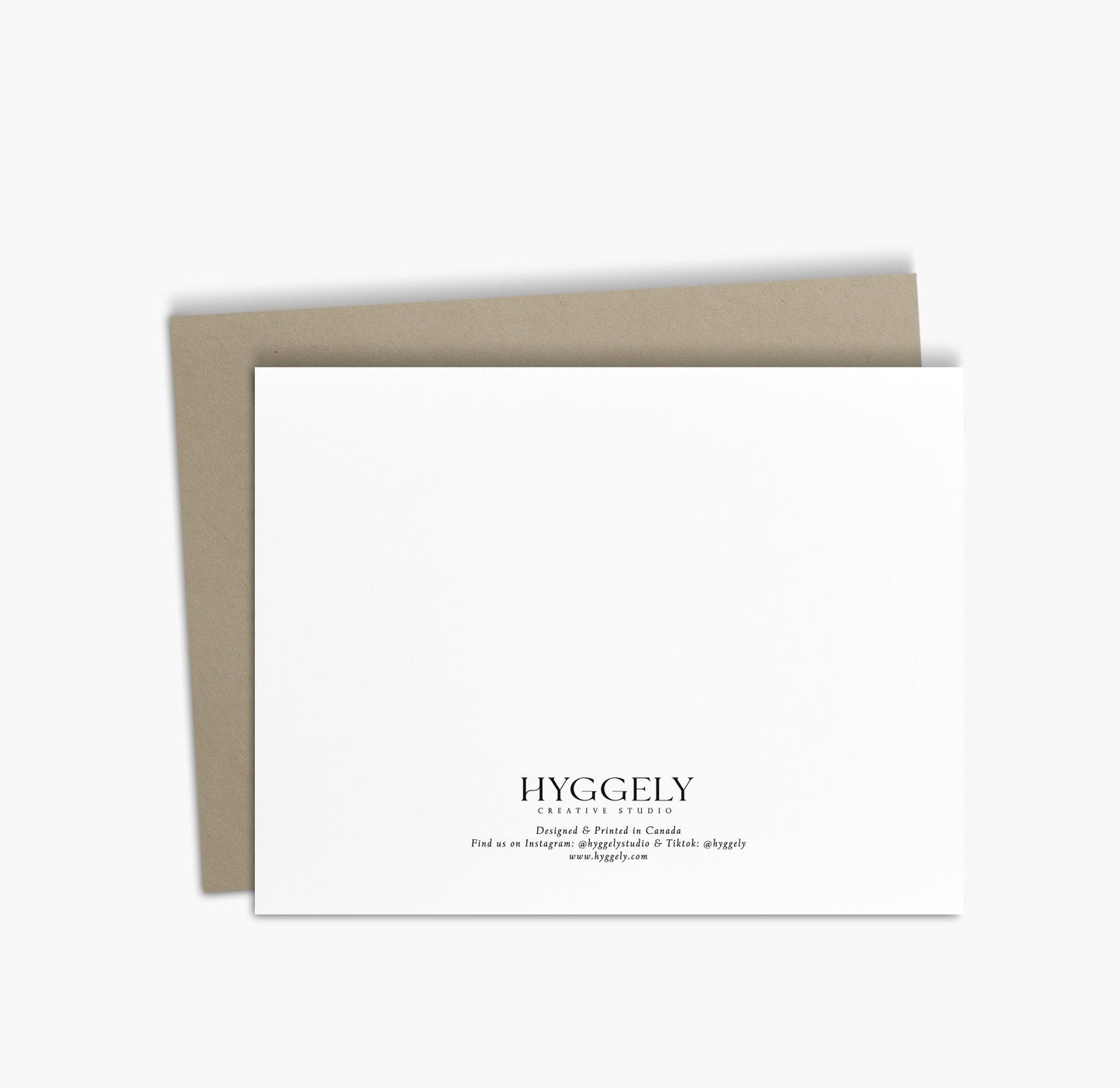 Hi Baby Greeting Card | Green Plaid Baby Shower Card