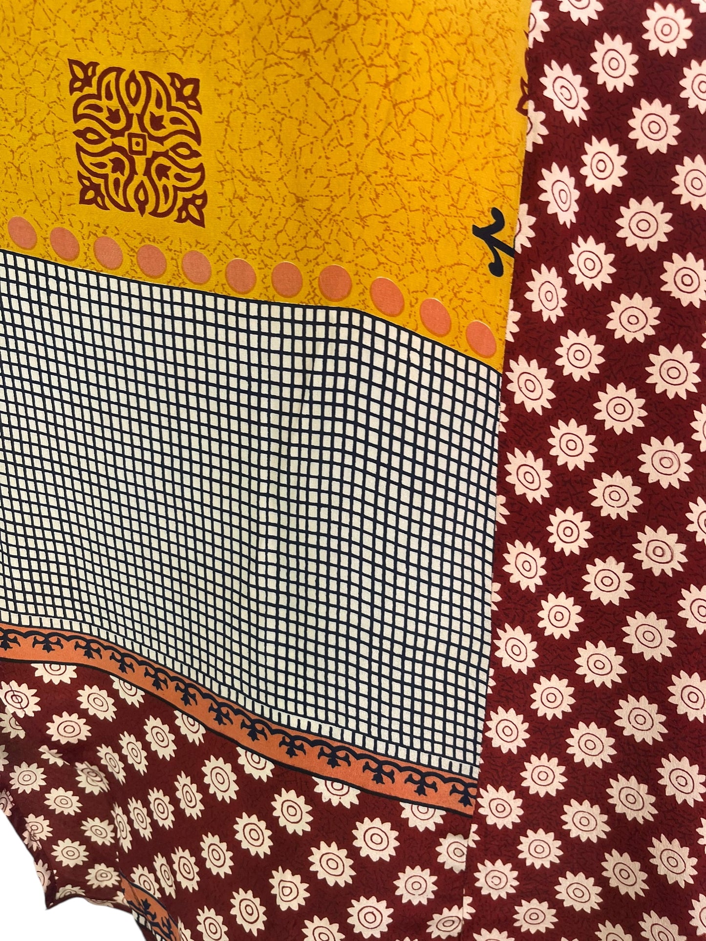 PRC4642 Avatar Pure Silk Waterfall Top