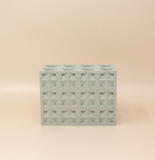 Islamic Geometric Base/Candle Holder - Rectangle