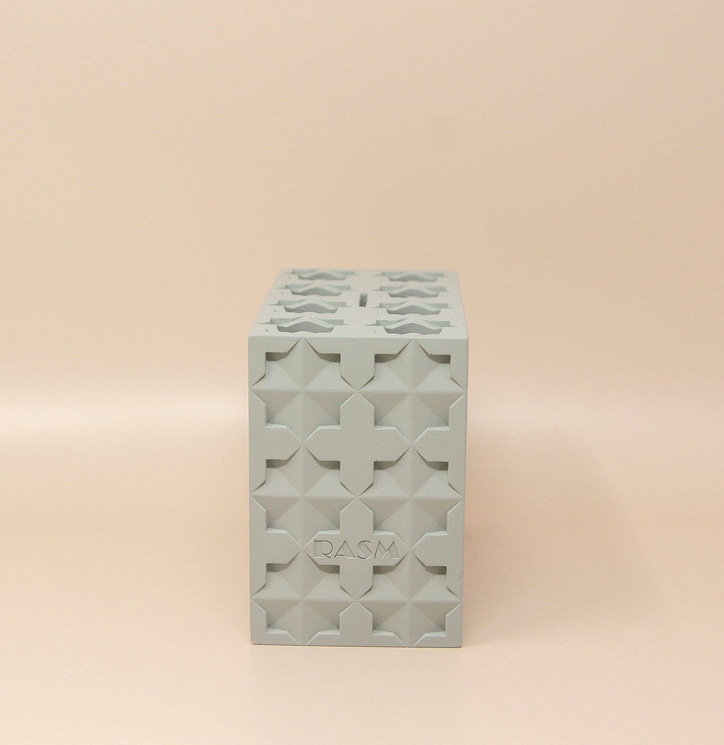 Islamic Geometric Base/Candle Holder - Rectangle