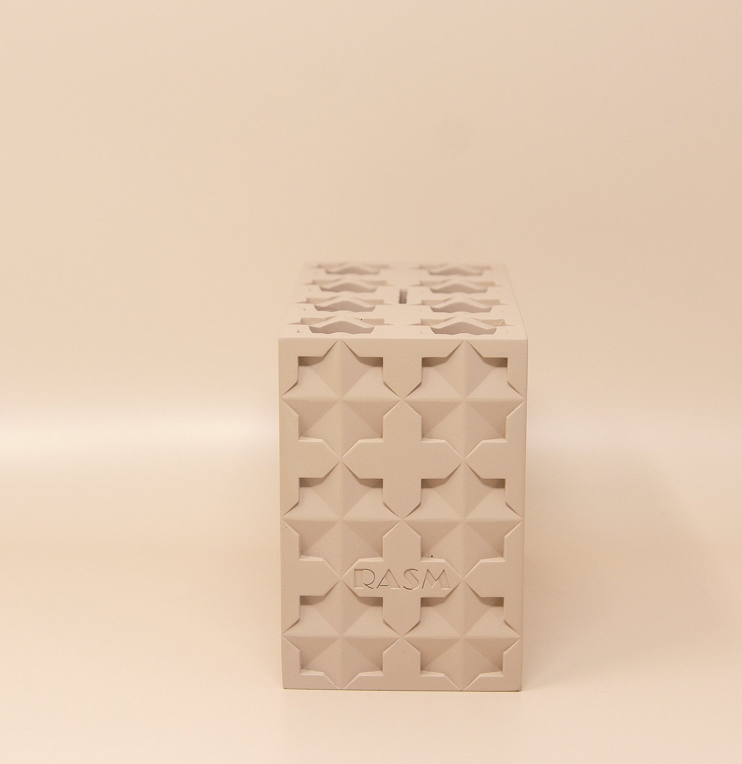 Islamic Geometric Base/Candle Holder - Rectangle