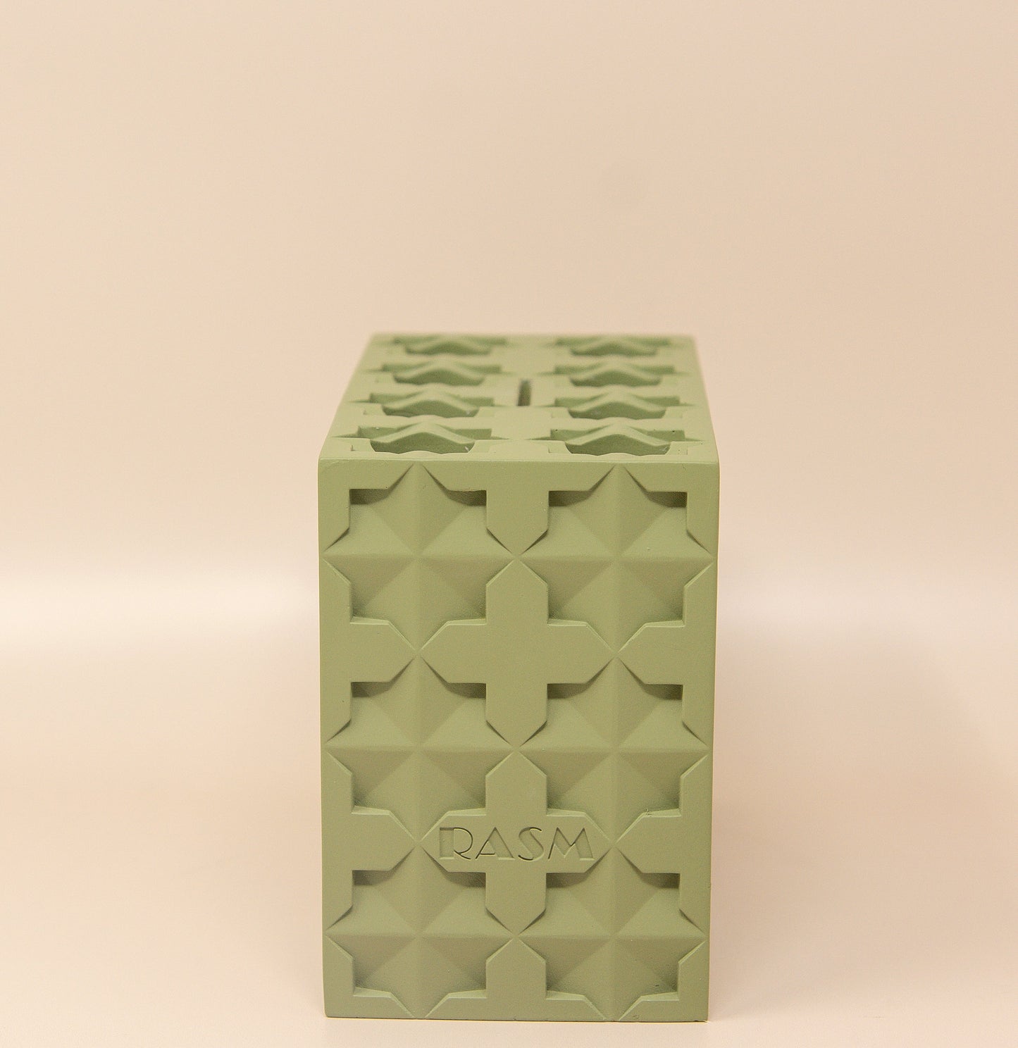 Islamic Geometric Base/Candle Holder - Rectangle