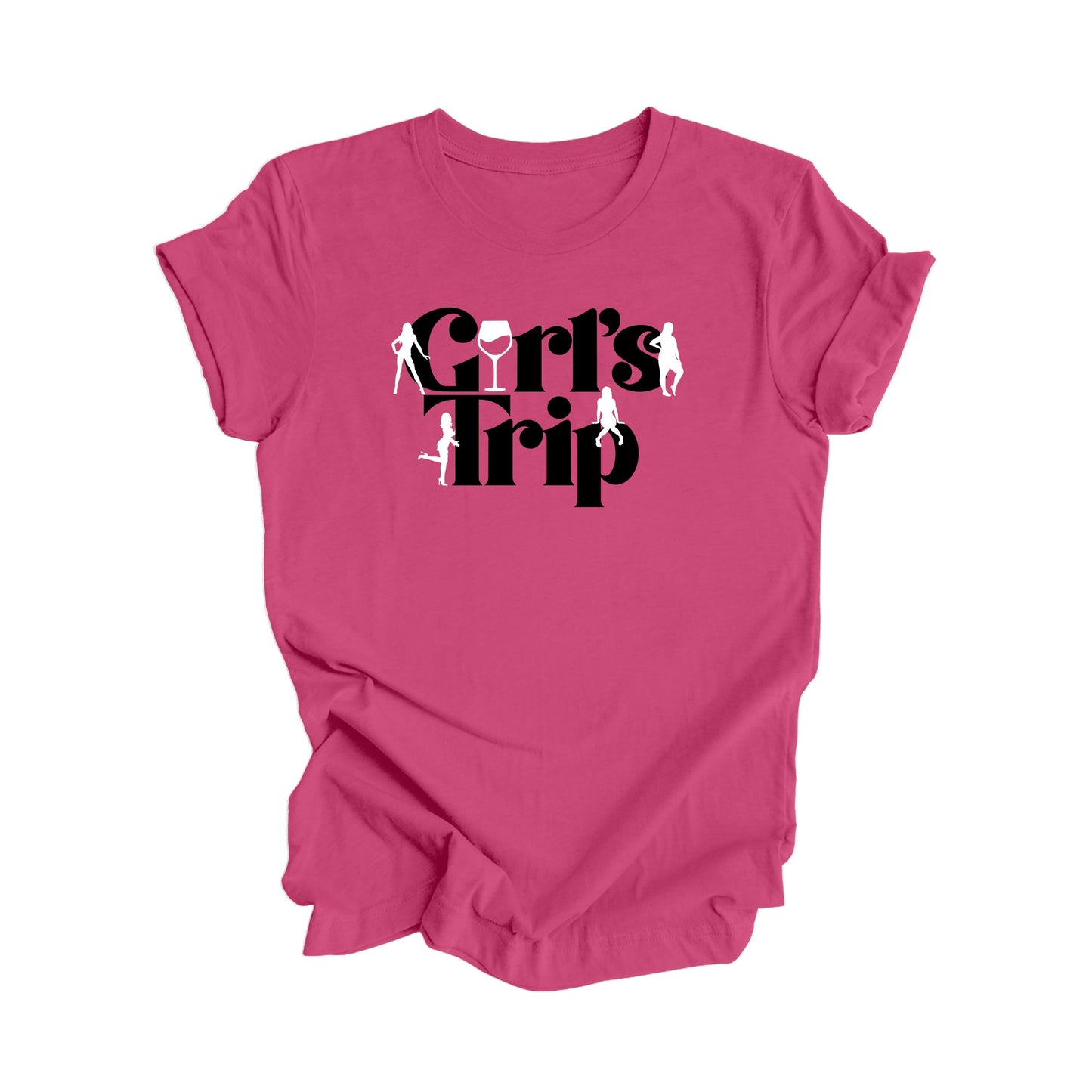 Girls Trip Shirt, Gift, Travel Shirt, Matching Vacation Shirts, Adventure Shirt, Road Trip Shirt, Matching Girls Shirt, Travel T-Shirt - Inspired X