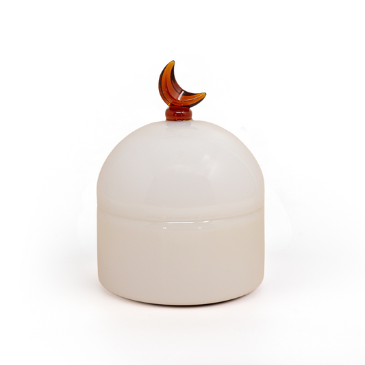Glass Moon Dome Jar - Fullmoon