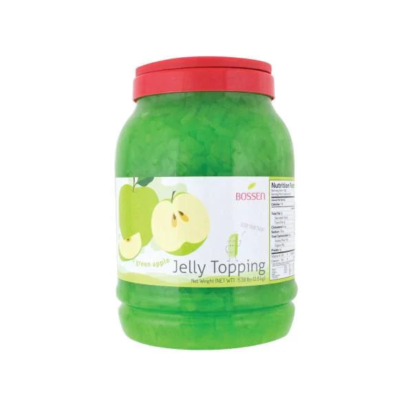 Green Apple Coconut Jelly | Multi-Use | Bubble Tea Topping | Ice Cream Topping | Foodservice Canada | Ships Free Within Canada on Orders Above CAD $199