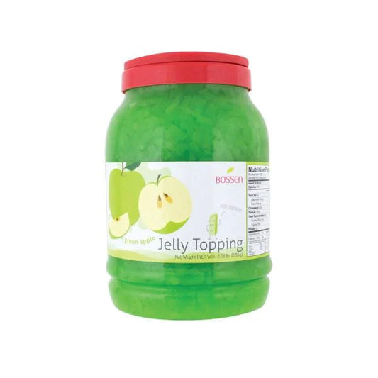 Green Apple Coconut Jelly | Multi-Use | Bubble Tea Topping | Ice Cream Topping | Foodservice Canada | Ships Free Within Canada on Orders Above CAD $199