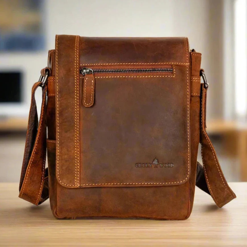 Greenwood Leather Henry Mini-Messenger Bag