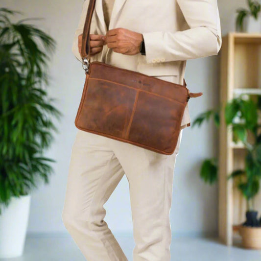 Greenwood Leather Montreal Laptop Sleeve