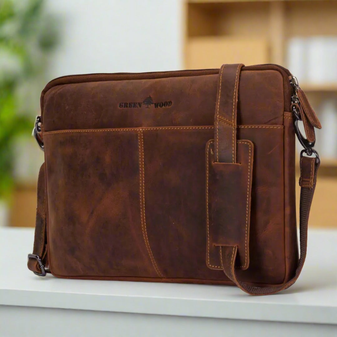 Greenwood Leather Montreal Laptop Sleeve