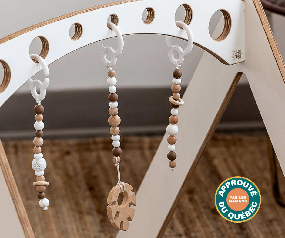 Gym en bois pour bébés - Le Mini Sportif