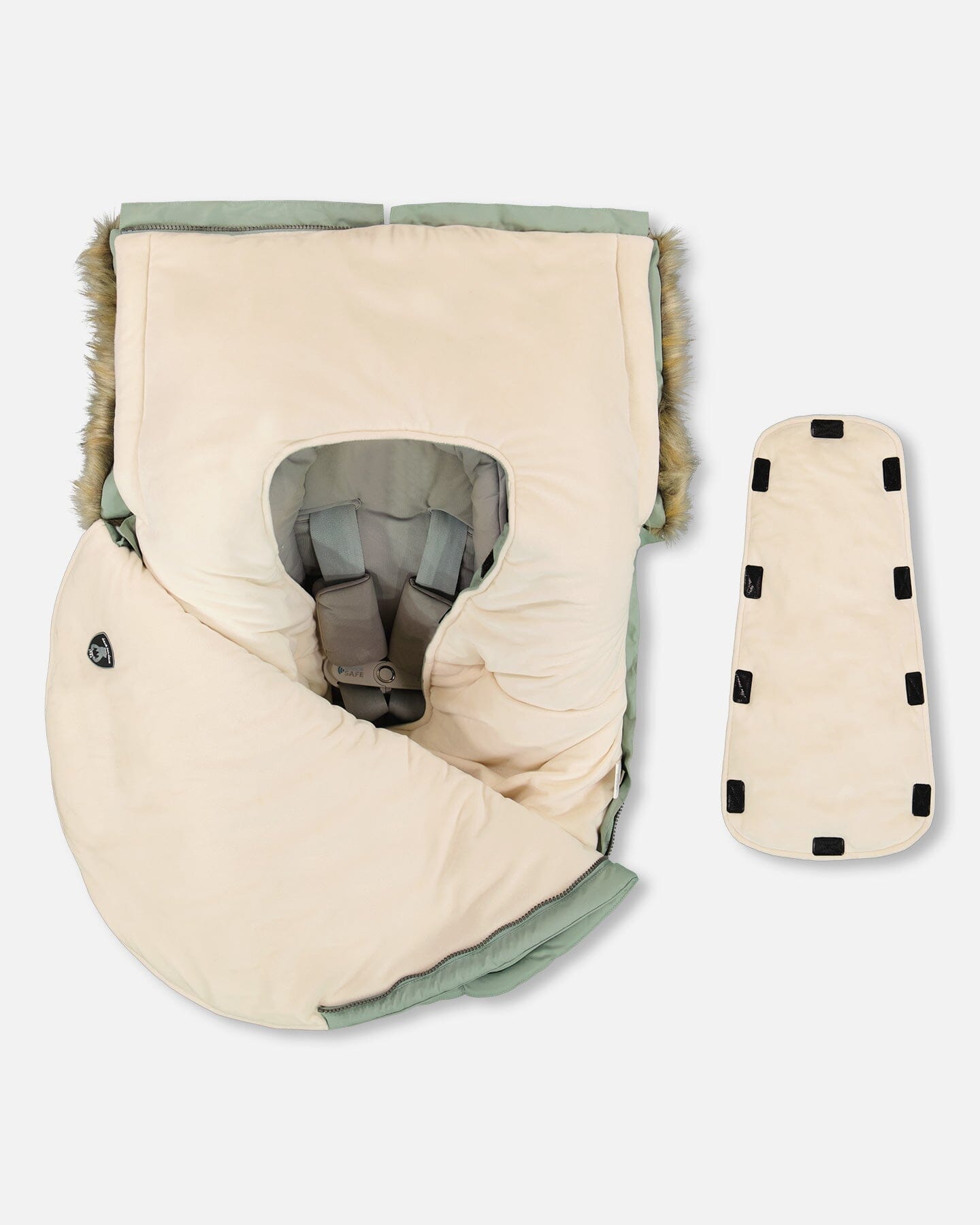 Bunting Bag Designed For Car Seat And Stroller Sage Green