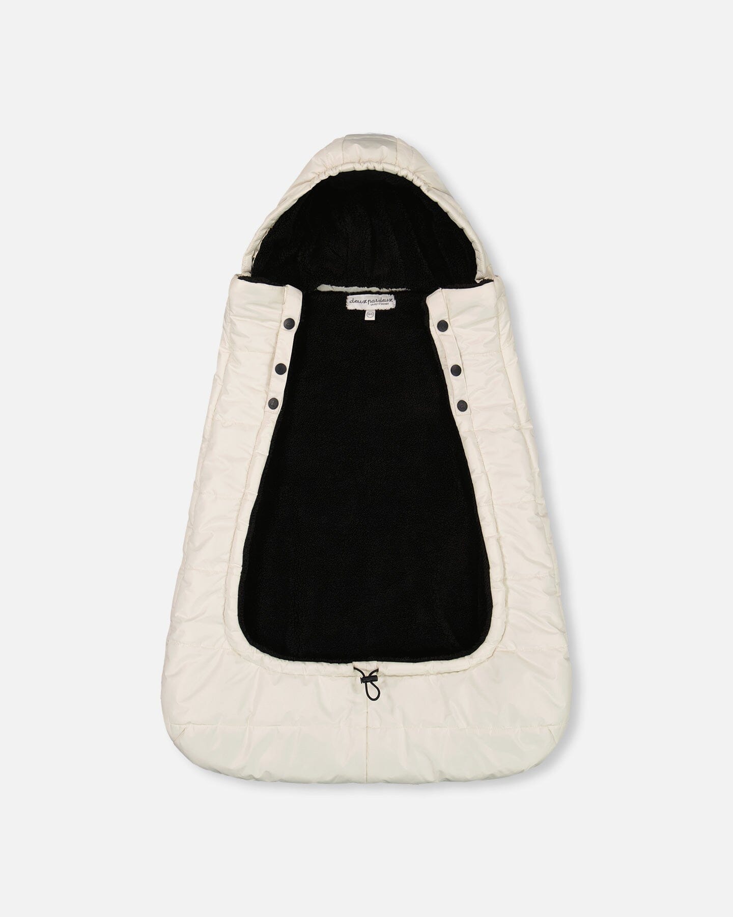 3-In-1 Multifunction Cover For Car Seat, Stroller, And Baby Carrier In Off-White