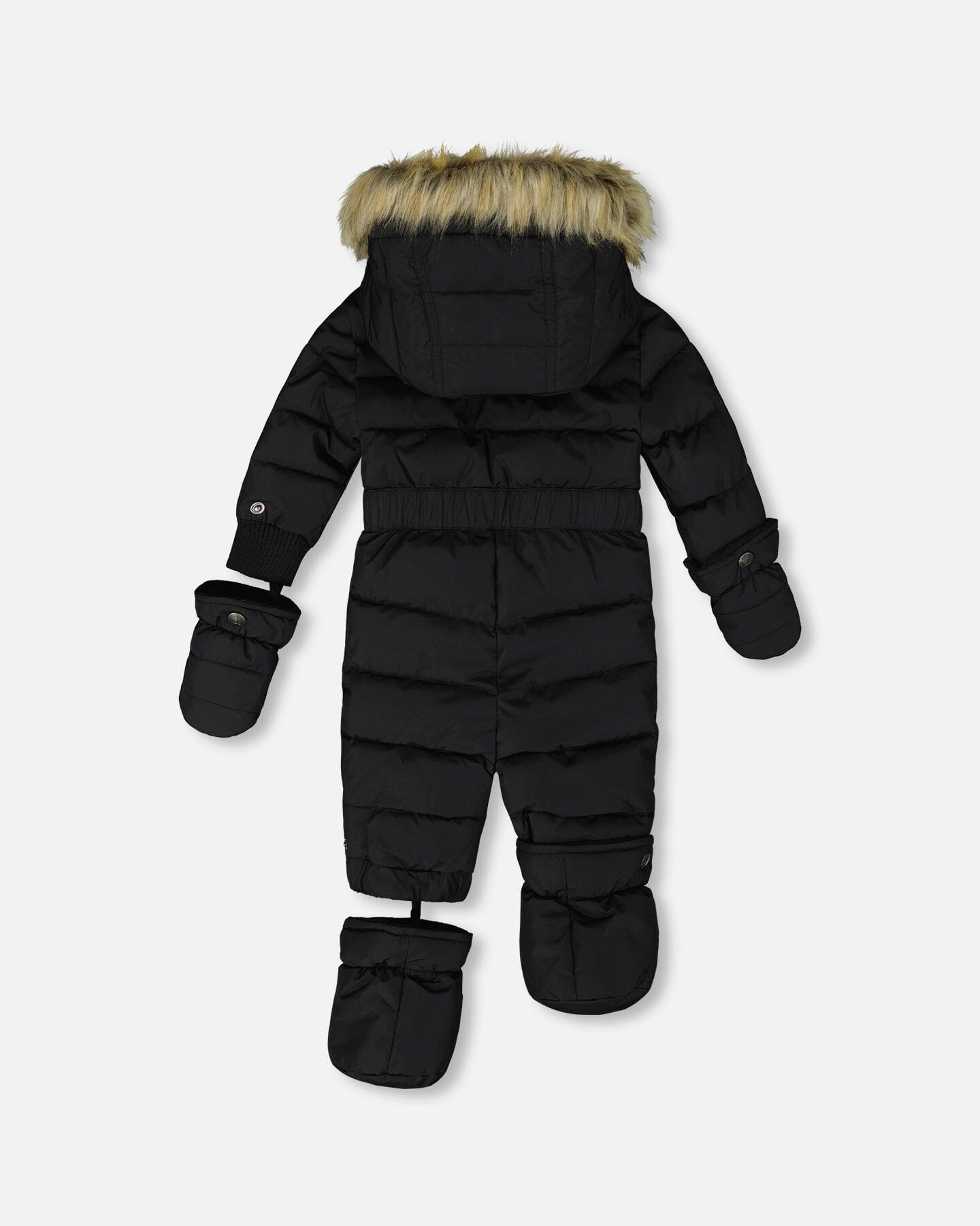 One-Piece Baby Original Puffy Snowsuit Black