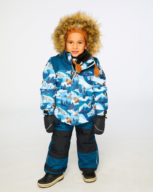 Two-Piece Discover Snowsuit Dark Teal