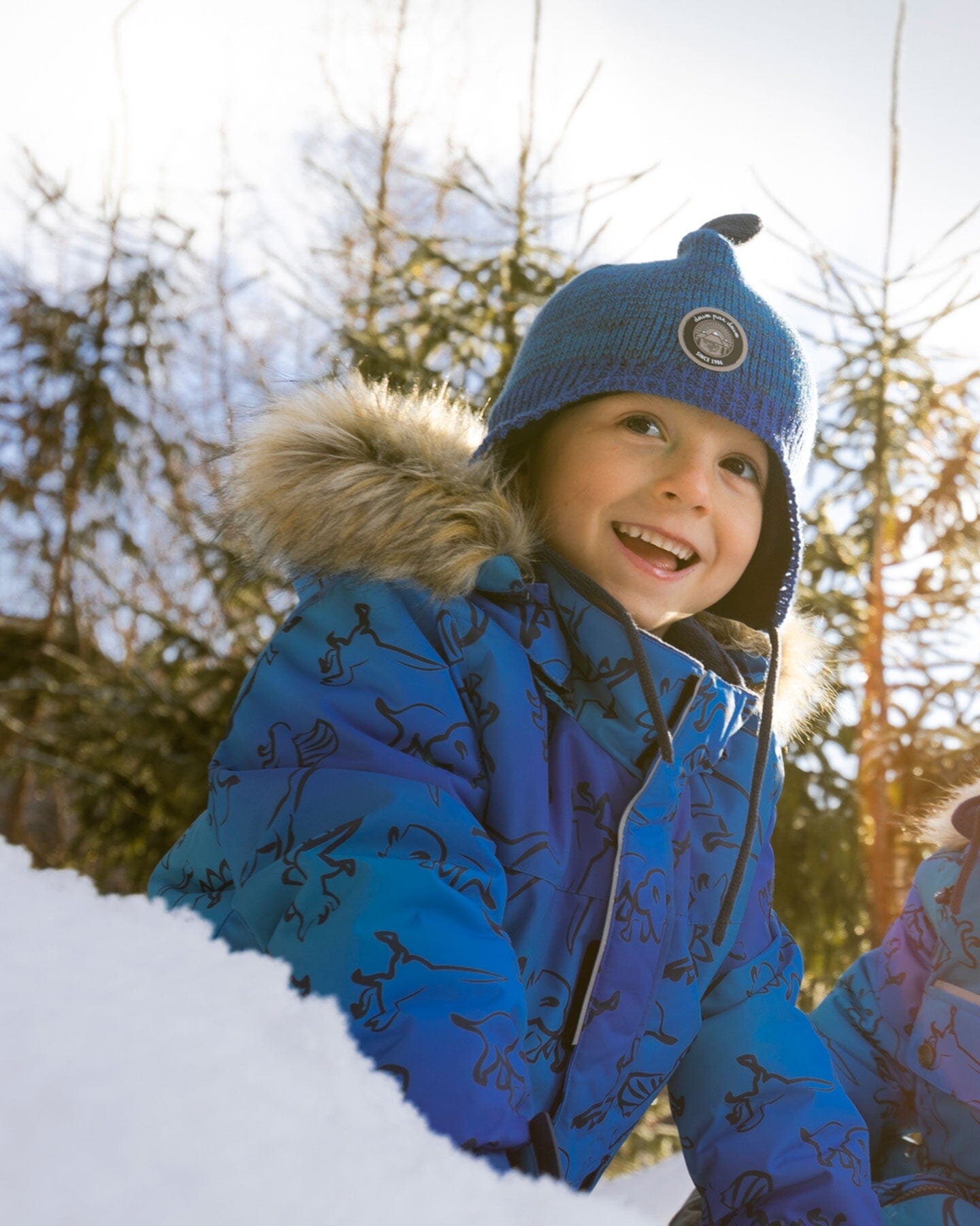Two-Piece Discover Snowsuit Navy Blue