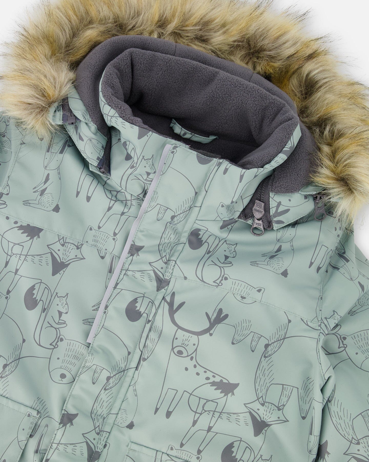 Two-Piece Discover Snowsuit Dark Gray