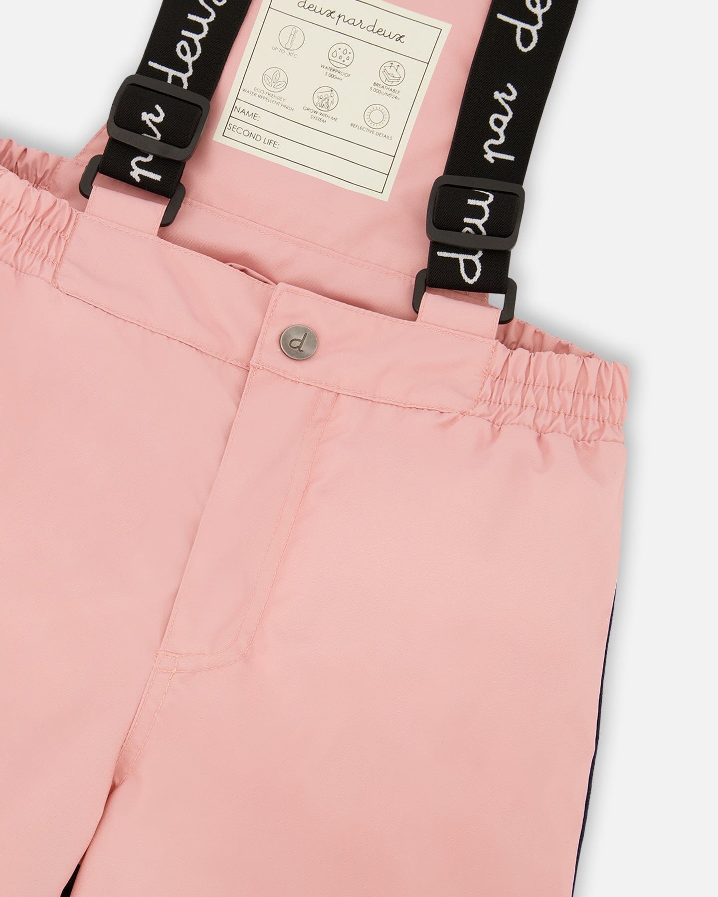 Two-Piece Discover Snowsuit With Printed Jacket Dusty Pink