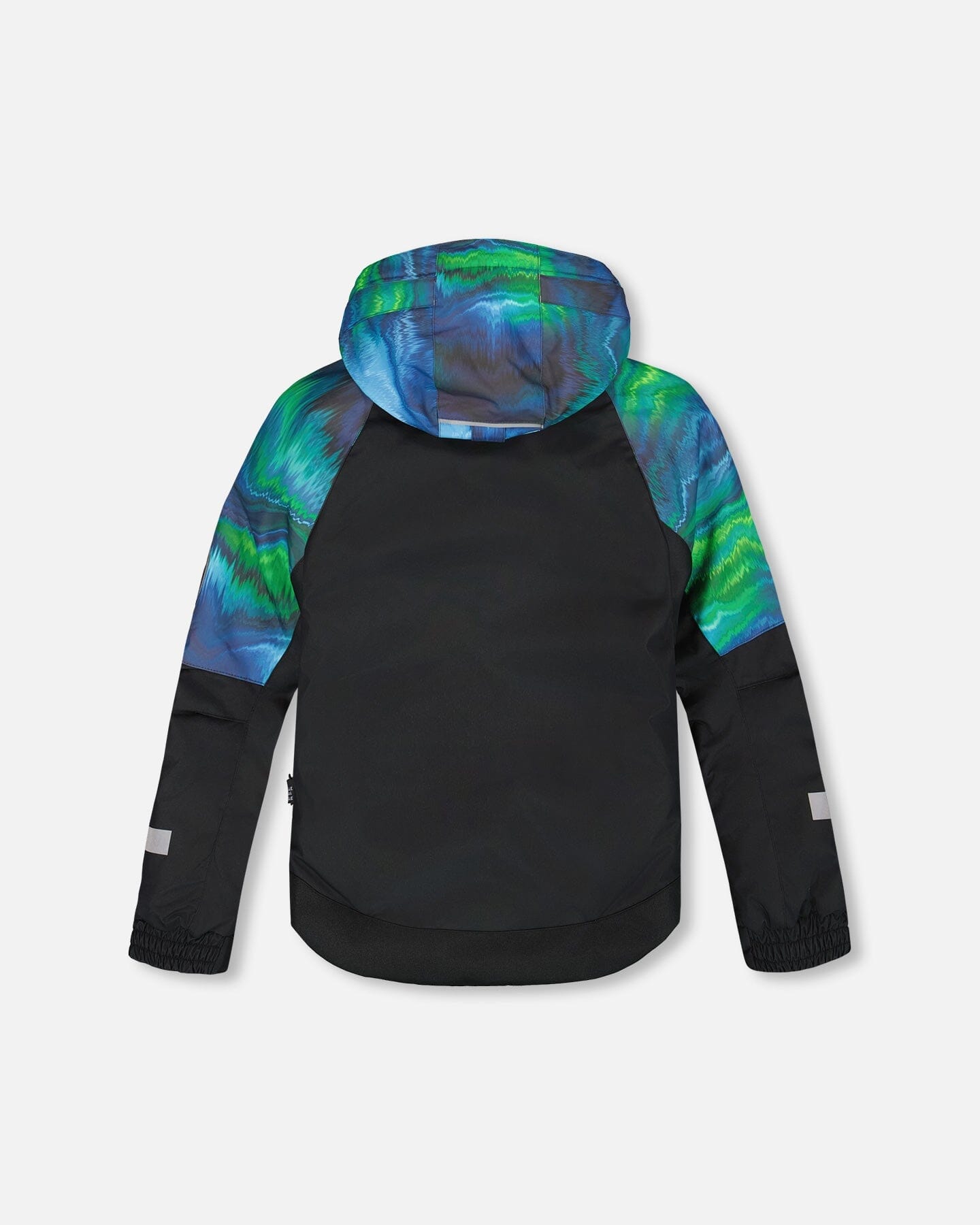 Two-Piece Play Snowsuit With Colorblocked Jacket Green