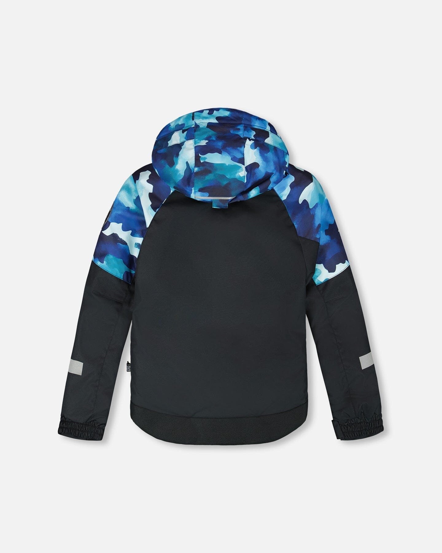 Two-Piece Play Snowsuit Teal Blue Camouflage