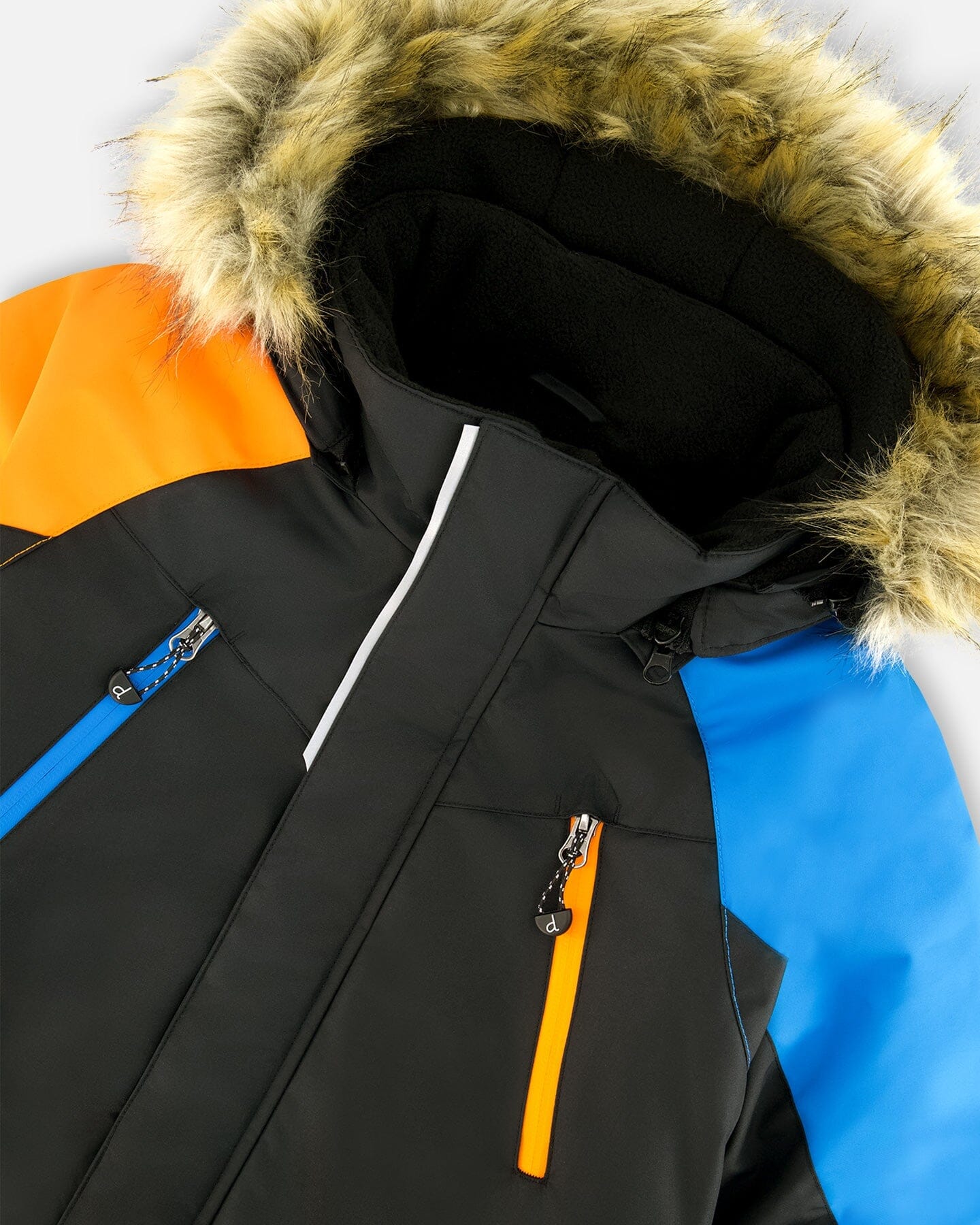 Two-Piece Play Snowsuit Robot Dinosaur Print