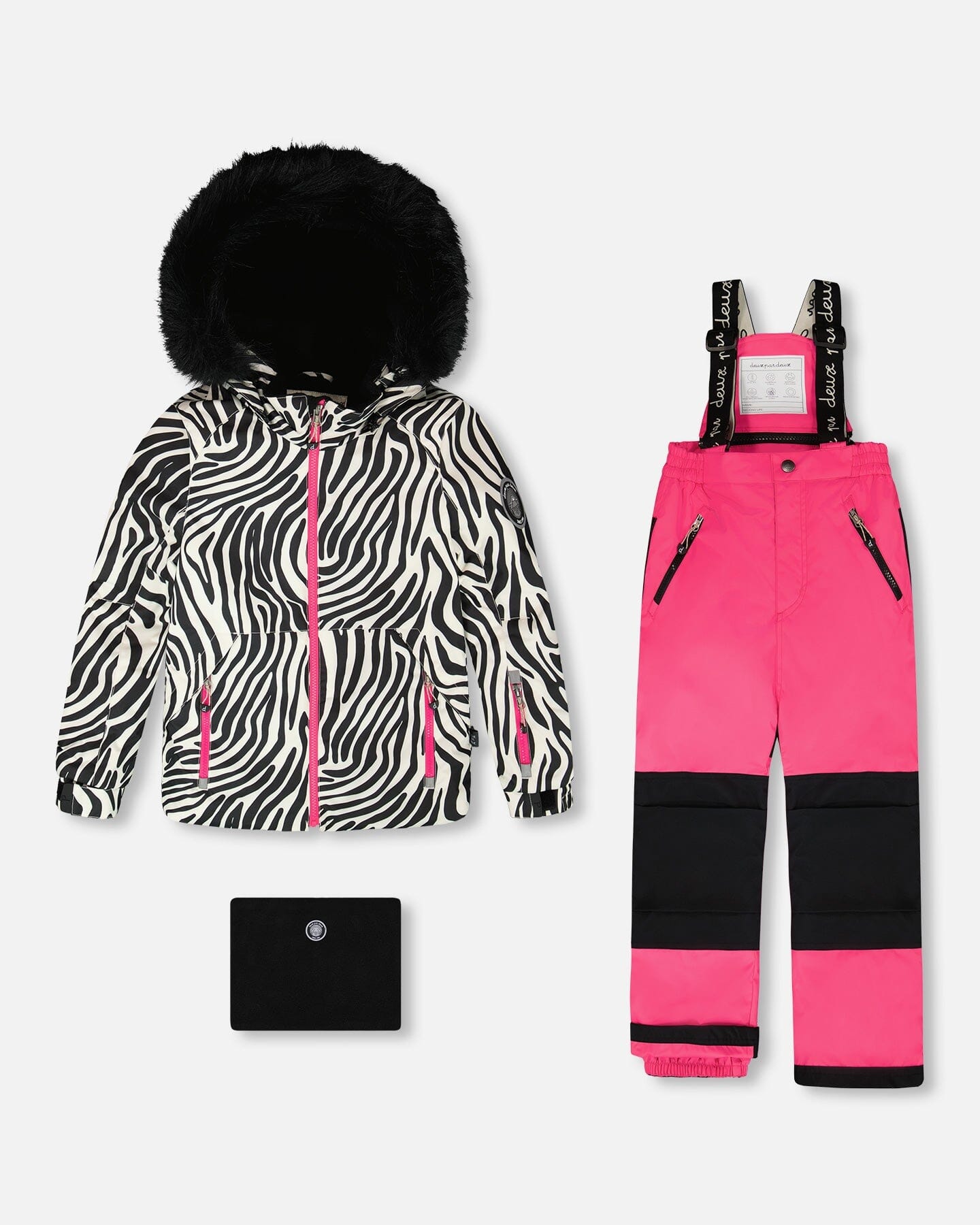 Two-Piece Play Snowsuit Fuchsia